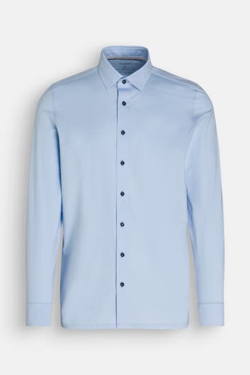 OLYMP Luxor modern fit Business-Hemd hellblau Modern Fit