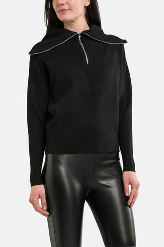 HUGO Wollmix-Strickpullover 'Sajit' schwarz