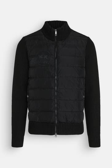 LA MARTINA Wolljacke schwarz