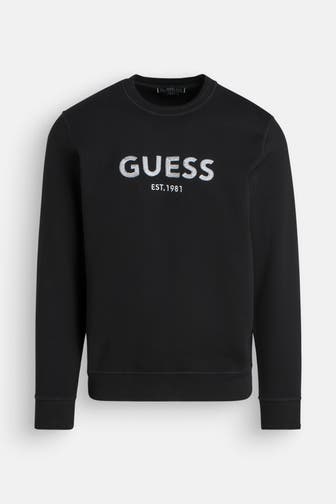 GUESS Sweatshirt schwarz