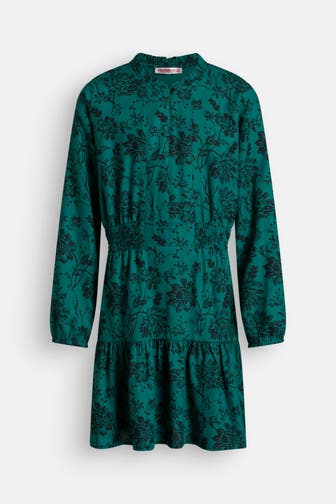 VINGINO Kleid dunkelgrün gemustert