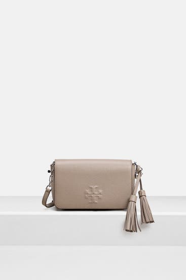 TORY BURCH - Umhängetasche 'Thea' taupe