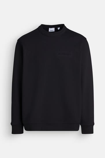 BURBERRY Sweatshirt schwarz