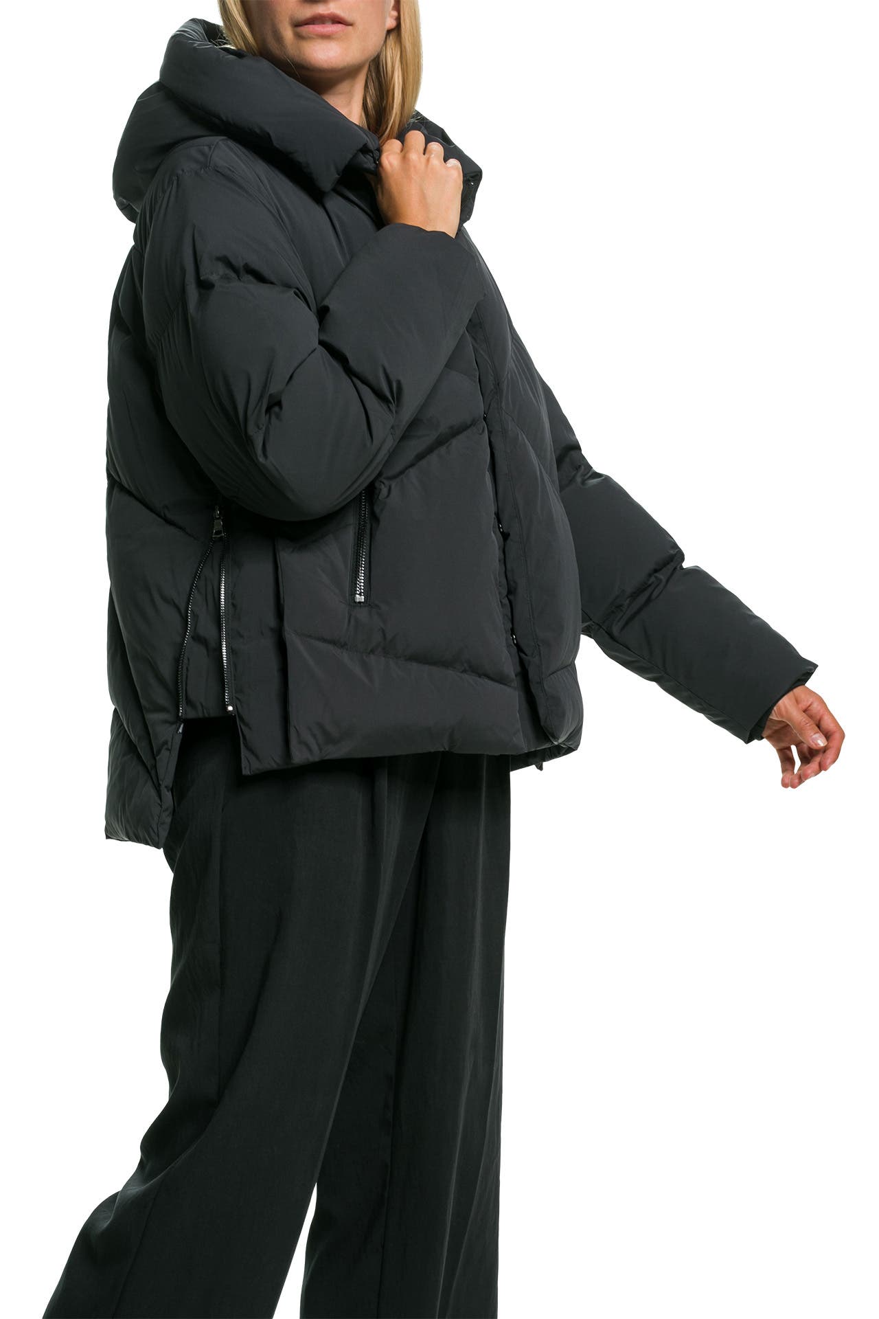 Blonde no 8 jacke schwarz clearance