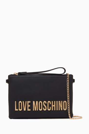 LOVE MOSCHINO Clutch schwarz