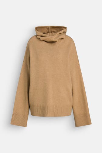 BARBOUR Woll-Hoodie beige