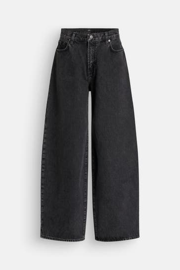 7 FOR ALL MANKIND Jeans schwarz wide 