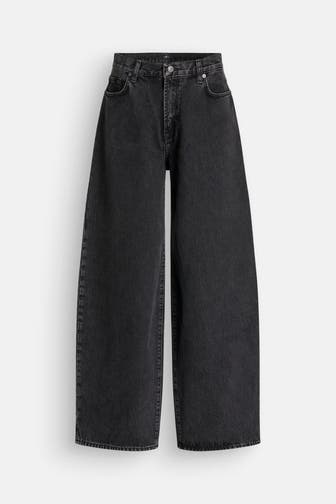 7 FOR ALL MANKIND Jeans schwarz wide
