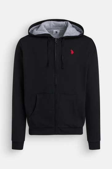 U.S. POLO ASSN. Sweatjacke schwarz