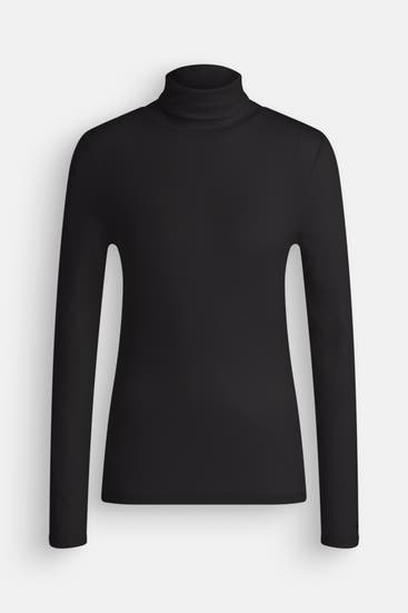 TOMMY HILFIGER - Rollkragenpullover schwarz
