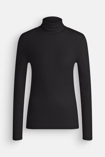 TOMMY HILFIGER Rollkragenpullover schwarz