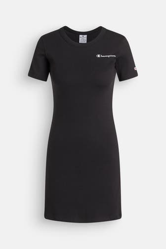 CHAMPION Jersey-Kleid schwarz