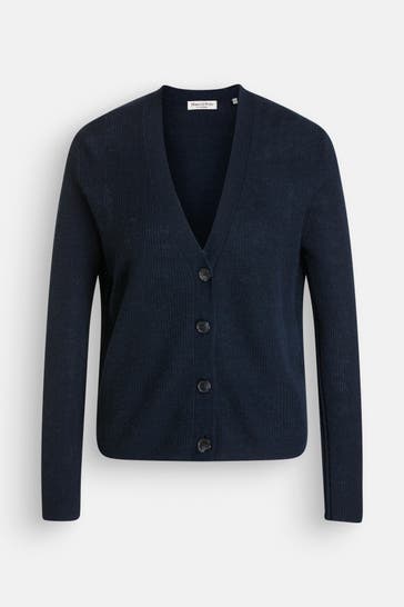 MARC O'POLO Strickjacke navy
