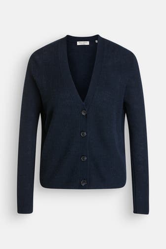 MARC O'POLO Strickjacke navy