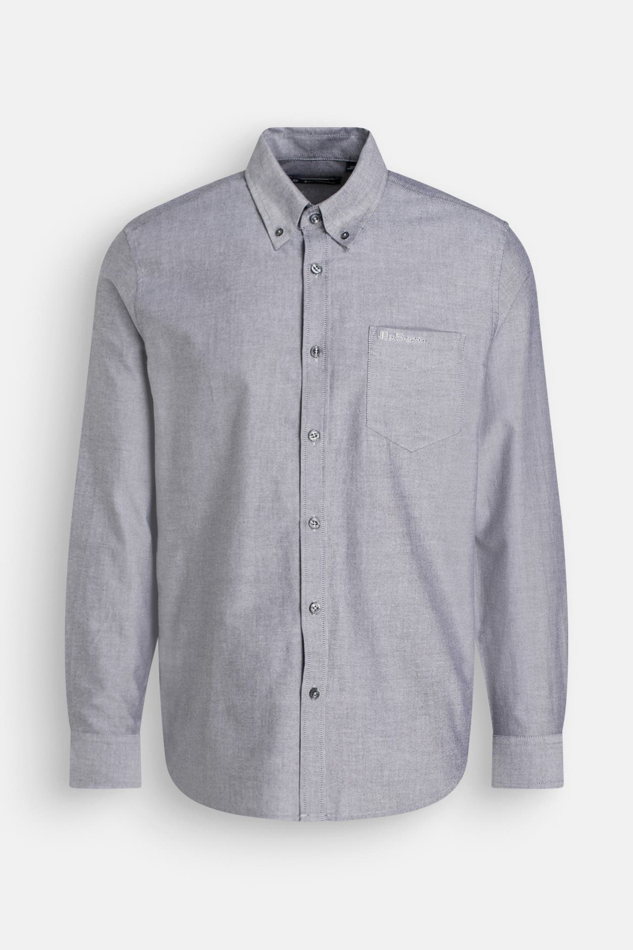 BEN SHERMAN Casual-Hemd grau Regular Fit, Bild 1