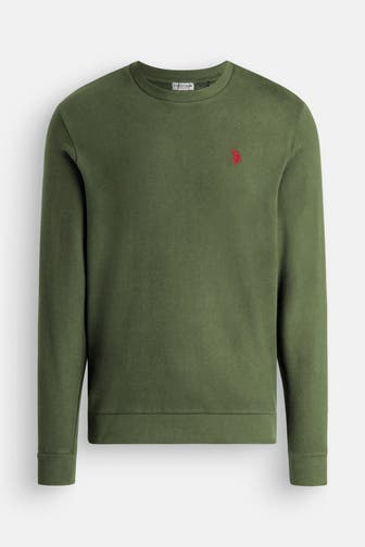 U.S. POLO ASSN. Sweatshirt waldgrün