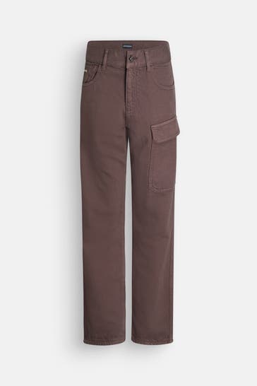 EMPORIO ARMANI Cargohose braun