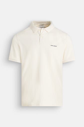 PEPE JEANS Polo-Shirt 'Figars' ecru