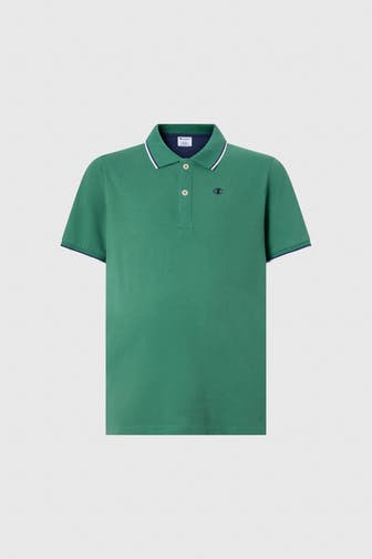 CHAMPION Polo-Shirt dunkelgrün