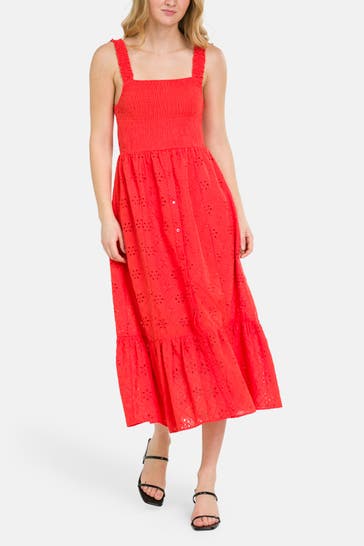 DESIGUAL Casual-Kleid koralle