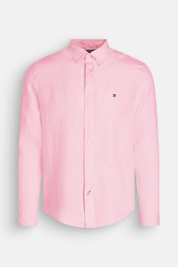 TOMMY HILFIGER Leinenhemd Regular Fit