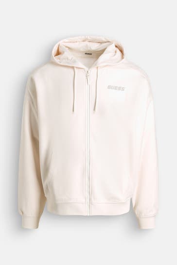 GUESS Sweatjacke 'Daril' hellrosa