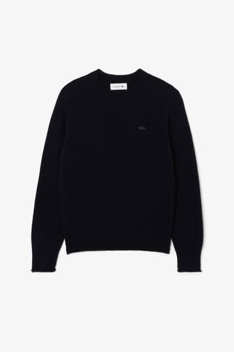 LACOSTE Wollpullover dunkelblau