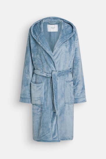 ROSEMUNDE Morgenmantel hellblau