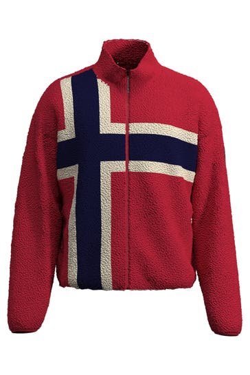 NAPAPIJRI Multicoloured fleece jacket