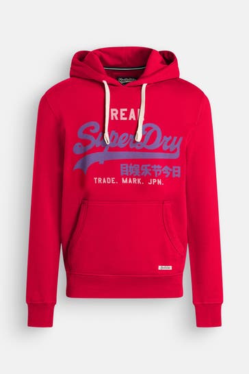 SUPERDRY Hoodie rot