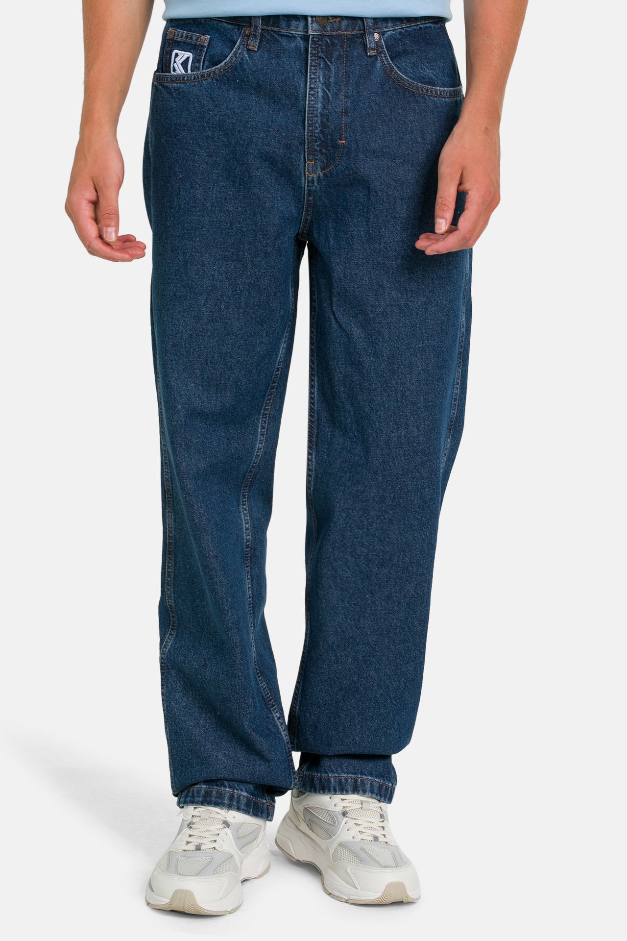 KARL KANI Jeans dunkelblau baggy, Bild 1