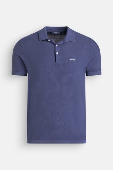 NEW ZEALAND AUCKLAND Polo-Shirt blau