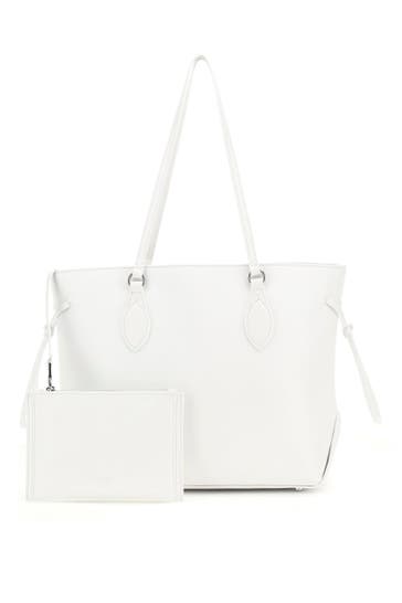 GUESS Handtasche 'Florence' weiß