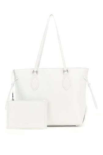 GUESS Handtasche 'Florence' weiß