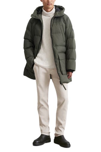 MARC O'POLO Steppmantel graugrün