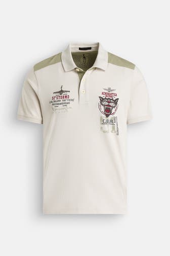 AERONAUTICA MILITARE Polo-Shirt hellgrün