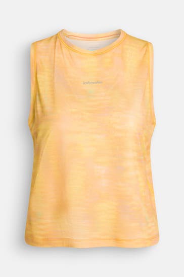 ICEBREAKER Funktionstop sonnengelb