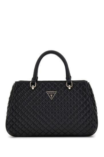 GUESS Handtasche 'Rianee' schwarz