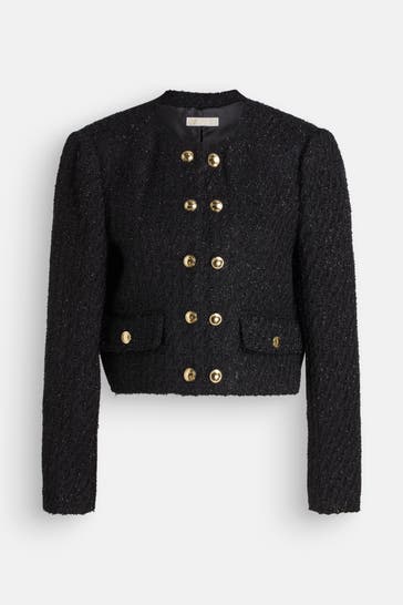 MICHAEL MICHAEL KORS Tweed-Blazer schwarz