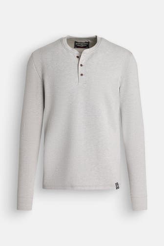 SUPERDRY Longsleeve hellgrau