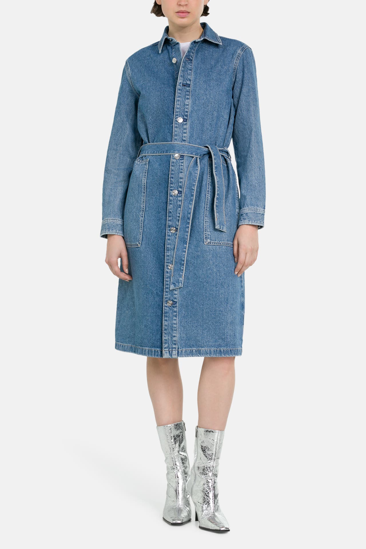 CK JEANS Jeanskleid blau, Bild 1