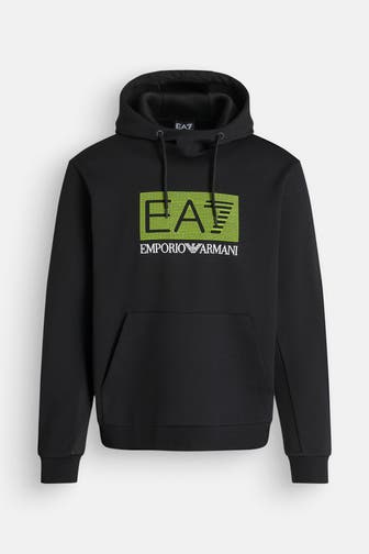 EA7 Hoodie schwarz
