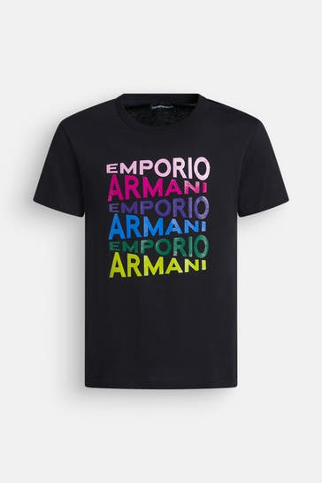 EMPORIO ARMANI T-Shirt schwarz