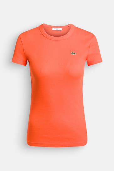 LACOSTE T-Shirt orange