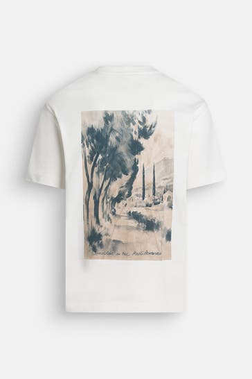 MARC O'POLO T-Shirt weiß