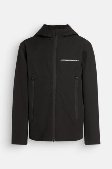 JACK & JONES Softshelljacke schwarz