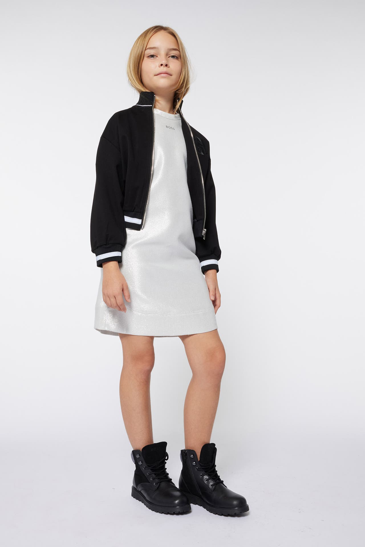 BOSS Jerseyjacke schwarz, Bild 1