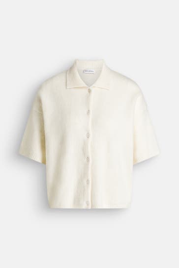 OH APRIL Strickjacke creme