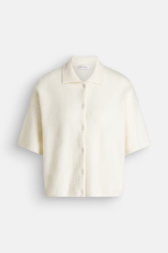 OH APRIL Strickjacke creme