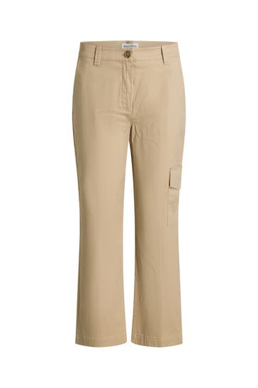 MARC O'POLO Stoffhose beige